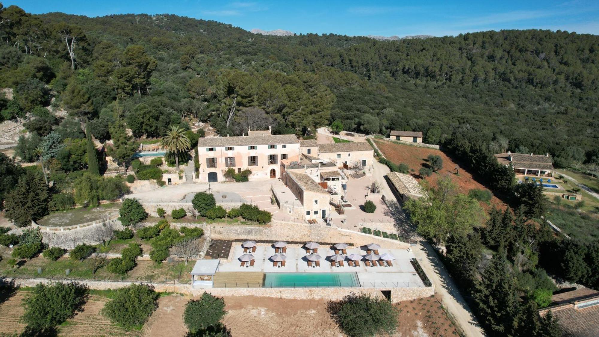 Finca Son Cladera Sa Pobla Bagian luar foto