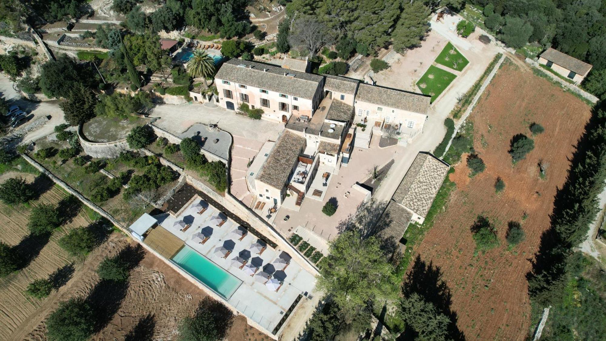 Finca Son Cladera Sa Pobla Bagian luar foto